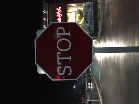 This Stop Signs Font With Serifs Mildlyinteresting