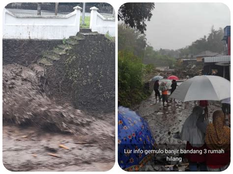 Kota Batu Diterjang Banjir Bandang Di Lima Titik Lokasi