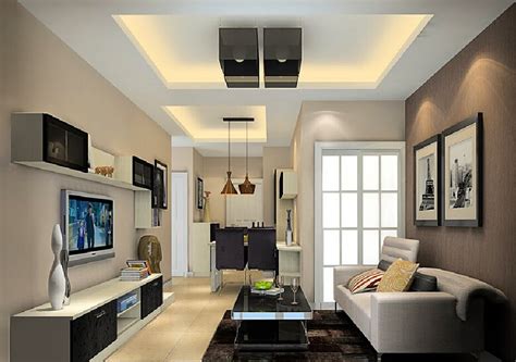 desain plafon ruang tamu minimalis modern  elegan