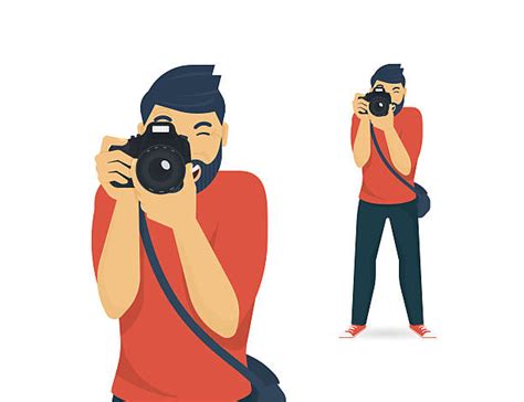 Photographer Clip Art Vector Images And Illustrations Istock