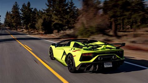 2020 Lamborghini Aventador Svj Roadster First Drive Review Roofless