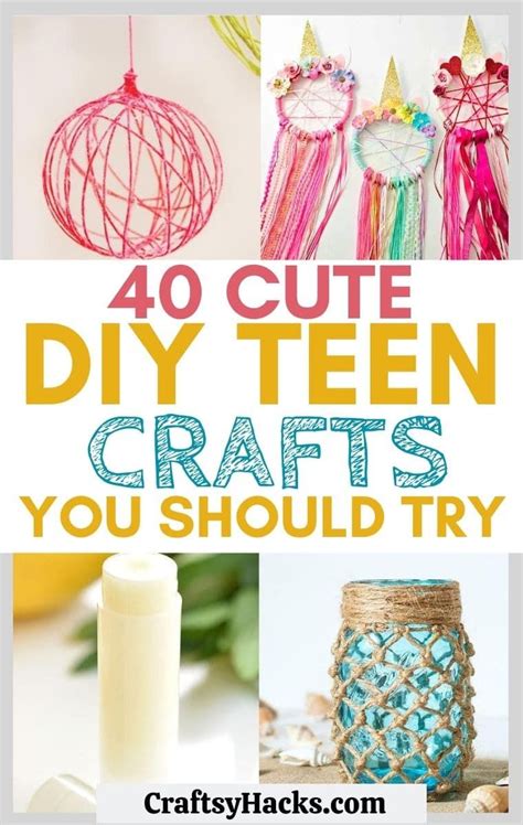 Make These Diy Crafts For Teens That Are So Fun To Make These Teen