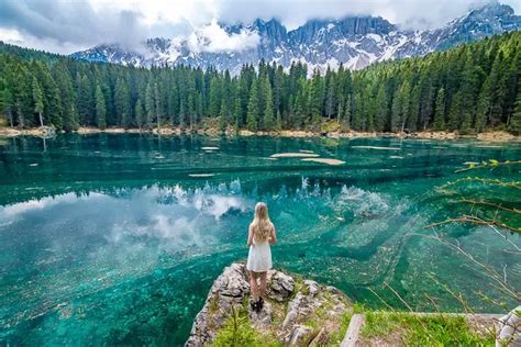 Lago Di Carezza Karersee A Beautiful Lake In South Tyrol Travel