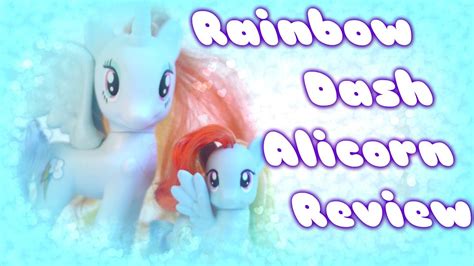 Mlp Rainbow Dash Alicorn Toy Review Youtube