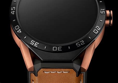 Tag Heuer Introduces Connected Smartwatch In 18k Rose Gold Watch Dandy