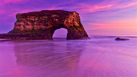 Natural Bridges State Beach Wallpapers Hd Wallpapers Id 25201