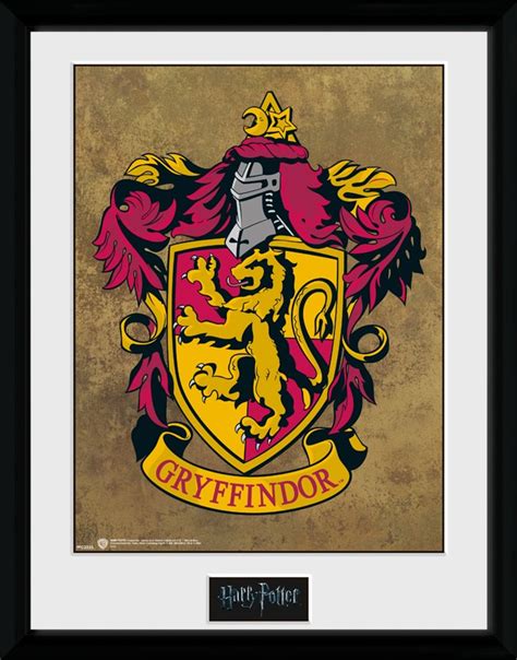 Collector Print Harry Potter Gryffindor Merchandise Legetøj