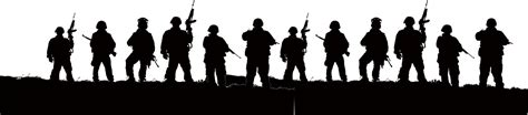 Soldier Silhouette Military Clip Art Soldier Silhouette Png Download