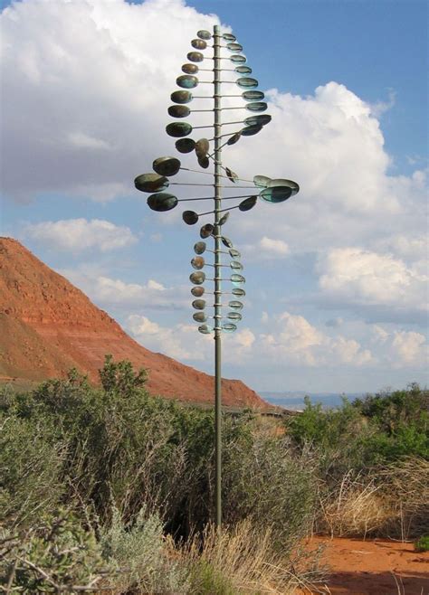 Lyman Whitaker Wind Sculptures Twister Oval Grovewood Gallery