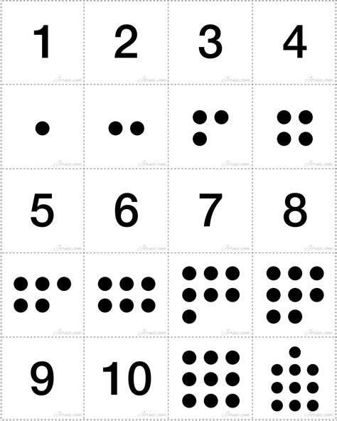 Numbers 1 10 Black And White Numbers 1 10 Matching | Numbers preschool, Numbers kindergarten ...