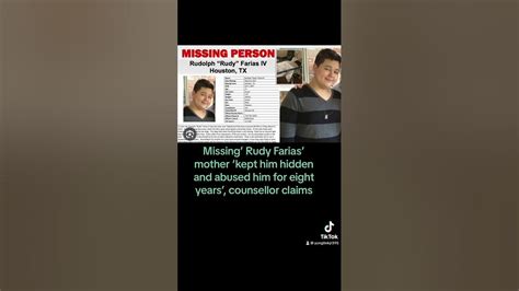 Missing Rudy Farias Houston Teen Found After Eight Years Mother Hidden