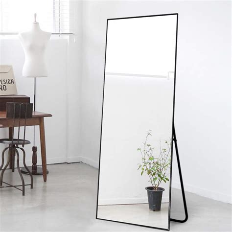 Neutype Full Length Mirror Floor Mirror With Standing Holder Bedroom Locker Room Standing