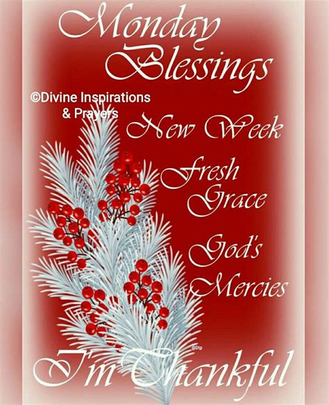 Monday Blessings | Monday blessings, Monday greetings, Morning blessings