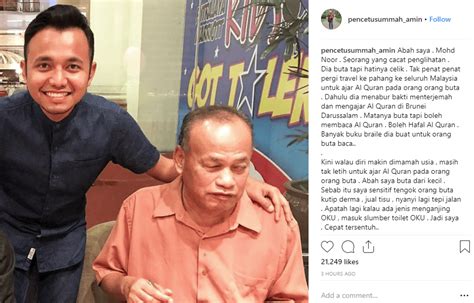109 likes · 4 talking about this. "Matanya Buta Tapi…"-Netizen Tersentuh Dengan Kapsyen Di ...