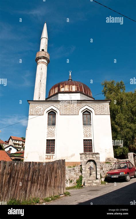 Mosque Travnik Bosnia And Herzegovina Stock Photo Alamy
