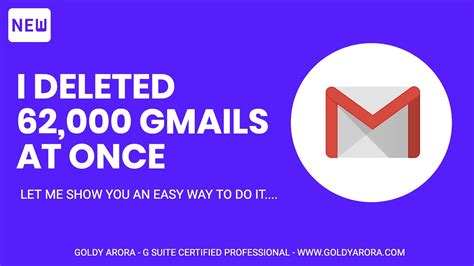 How To Delete Gmail Messages In Bulk Youtube