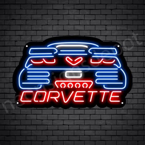 C7 Corvette Neon Bar Sign Neon Signs Depot