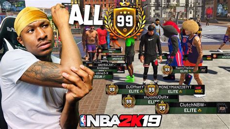 An All 99 Overall 3s Squad On Nba 2k19 Is Overpowered 99 Overall