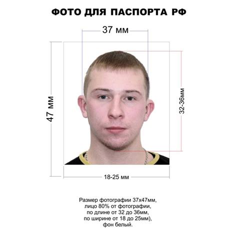 Фото на паспорт РФ размер и требования 2021 года