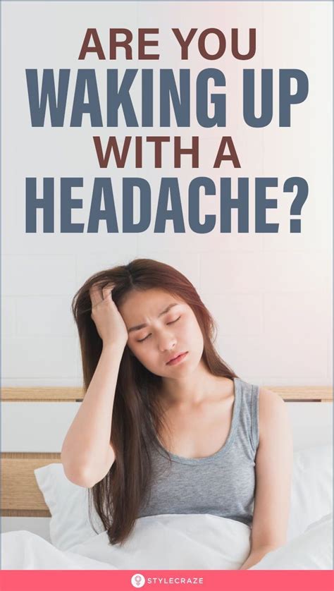 6 Reasons Youre Waking Up With A Headache In 2021 Health Tips For