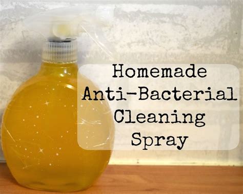Do you need a diy hand antibacterial spray? Homemade Antibacterial Cleaning Spray in 2020 | Cleaning ...