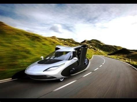 Na estrada é uma versão tipo roadster (carro de dois lugares, sem teto fixo e com janelas retráteis); Carro voador TF-X - YouTube