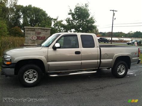 2002 Chevrolet Silverado 2500 Ls Extended Cab 4x4 In Light Pewter