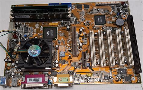 Motherboard Dfi Ca63 Ec Socket 370 Atx Pentium Iii 933mhz Isa Slot