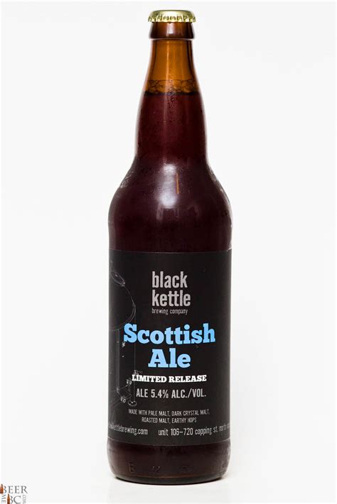Black Kettle Brewing Co Scottish Ale Beer Me British Columbia