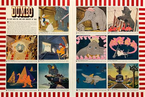 Dumbo Rko 1941 Two Page Magazine Ad For Disneys Fou Flickr