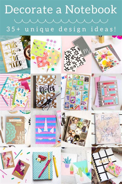 Notebook Decoration Ideas Youll Want To Make Diy Notebook Cover Diy