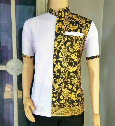 Pictures gallery of model baju batik cowok kombinasi terbaru 2020. 20+ Model Baju Batik Pria Kombinasi Terbaru | Mesin Jahit