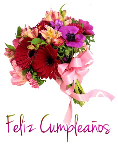 Banco De Imágenes 7 Postales De Cumpleaños Con Mensajes Y Flores
