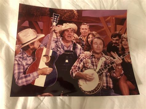 Original Hee Haw Cast Photo With Ed Mcmahon And Cast One Of A Kind