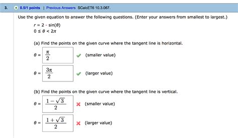 Solved Points Previous Answers Scalcet Chegg