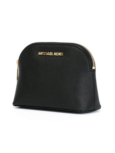 Lyst Michael Michael Kors Cindy Makeup Bag In Black
