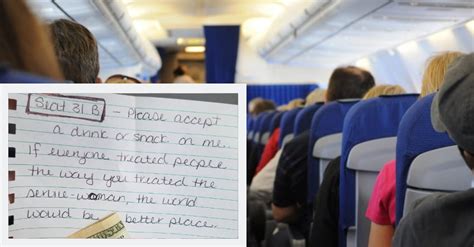 Service Woman Boards Plane Man Gives Up His First Class Seat For Her