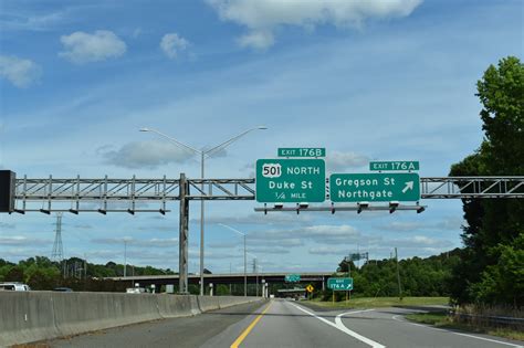 Interstate 85 North Durham Aaroads North Carolina