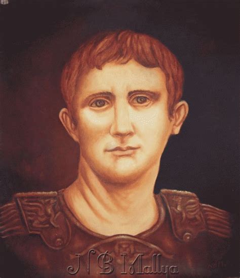 Augustus Caesar Painting By Balakrishna Mallya Artmajeur
