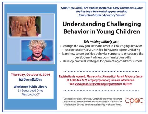 Understanding Challenging Behavior In Young Children The Lymes Ct Patch