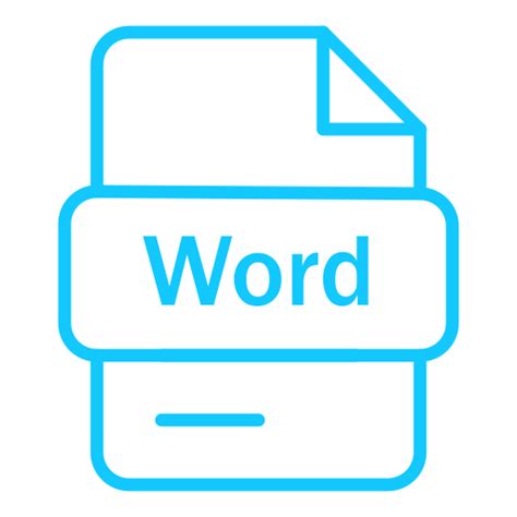 Word File Icon Png