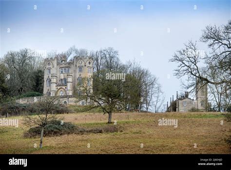 Midford Castle Near Bath Somerset Stock Photo Alamy