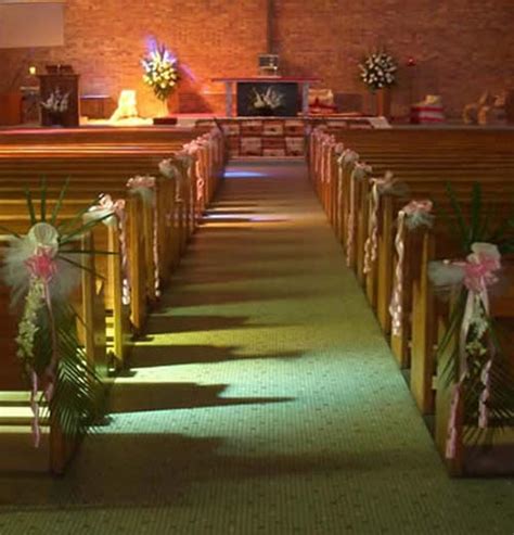 Simple Church Wedding Decorations Wedding And Bridal