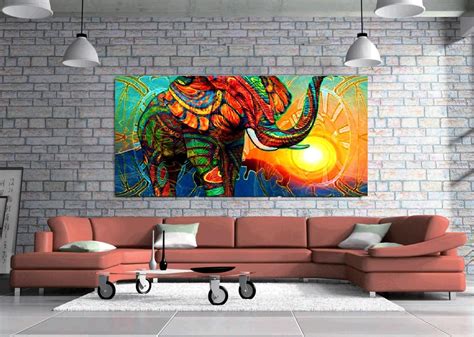 2018 Unframed Wall Art Oil Painting On Canvas Animal Paintings