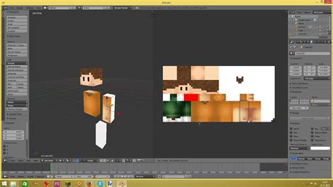 Modelling A Minecraft Skin In Blender And Animate It Making Of Intro