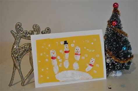 Homemade Christmas Card Ideas To Do With Kids