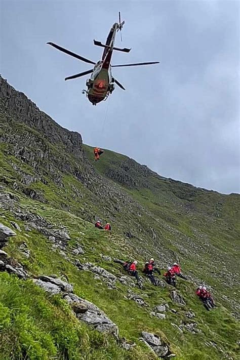 Grough — Helvellyn Walker Airlifted To Hospital After Falling From