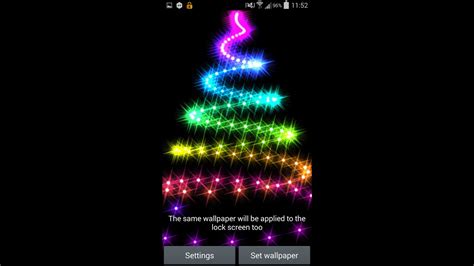 Christmas Lights 2014 Live Wallpaper For Android Youtube