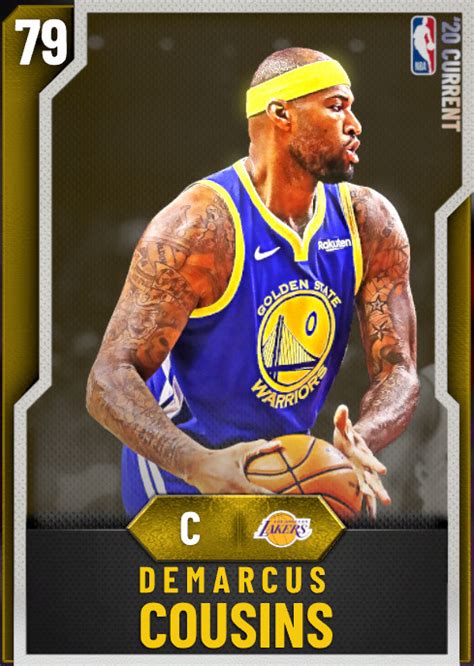 He has four sisters and a brother, jaleel, who is also a professional basketball player. NBA 2K20 | 2KDB DeMarcus Cousins (79) complete stats