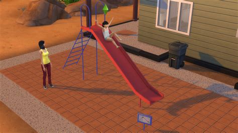 Sims 4 Ccs The Best Functional Bigger Slide By Necrodogmtsands4s